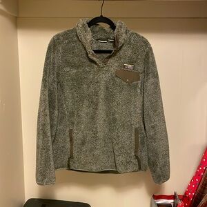Ll bean high pile fleece pull over